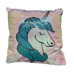 Unicorn Sequin Color Changing Pillow